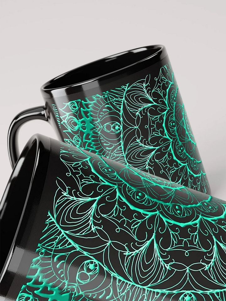 Turquoise Mandala Mug product image (1)