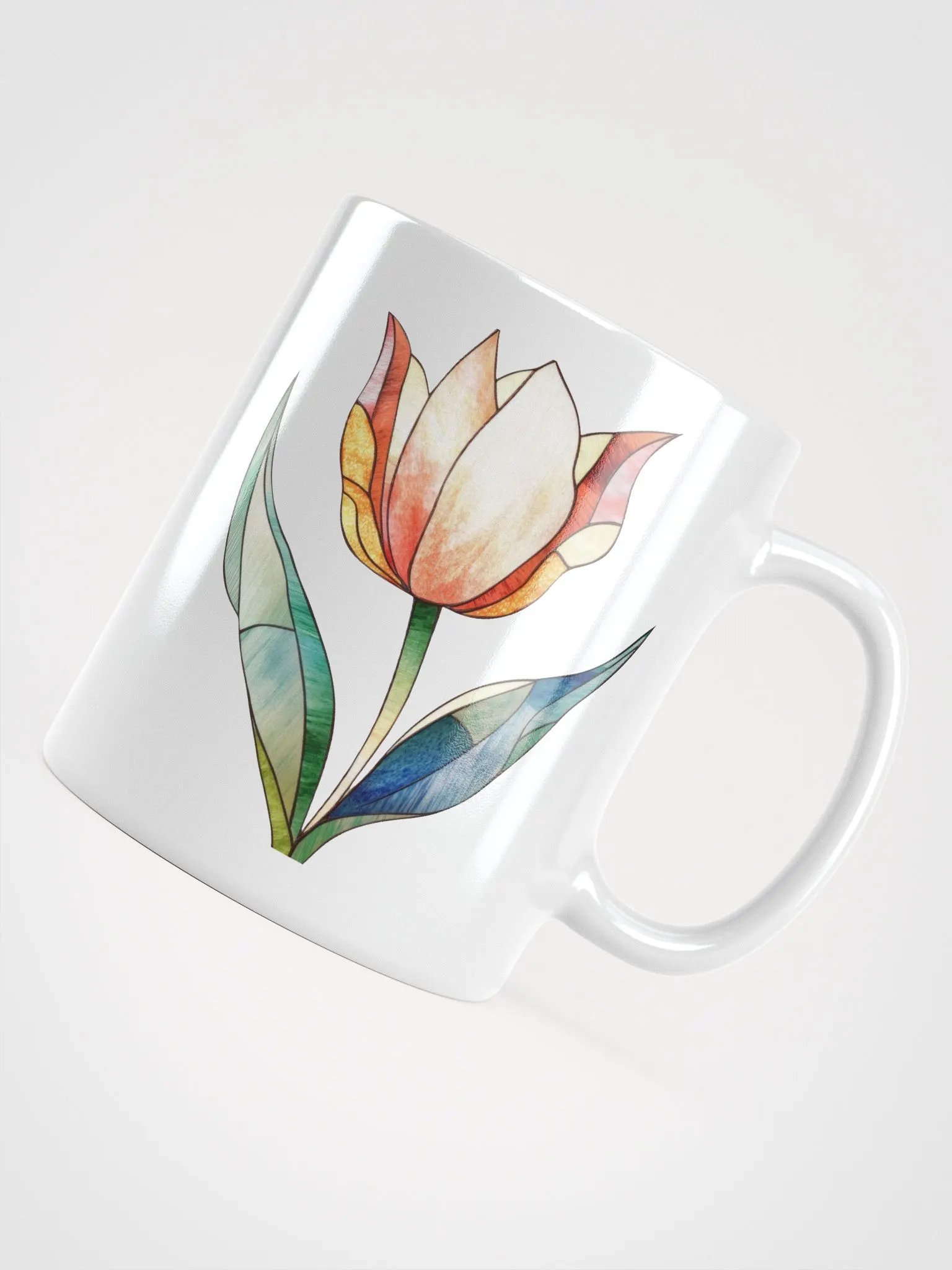 Stained Glass Tulip Mug product image (11)