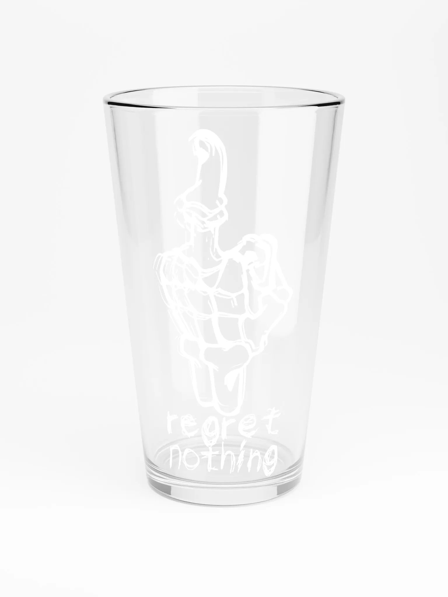 No Regrets Beer Glass product image (3)