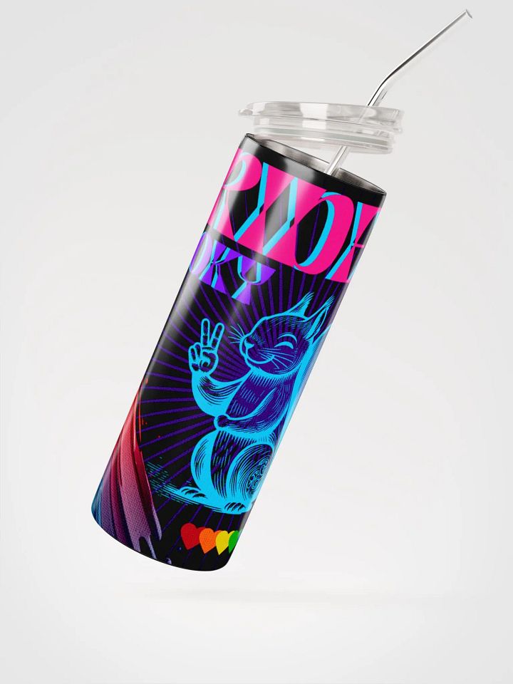 Neon Pride Squirrel Stainless Steel Tumbler product image (2)
