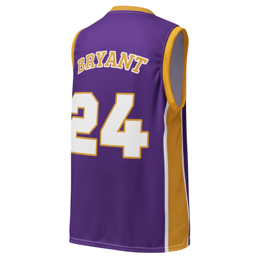Unisex Basketball Jersey ( Bryant 24 ) product image (4)