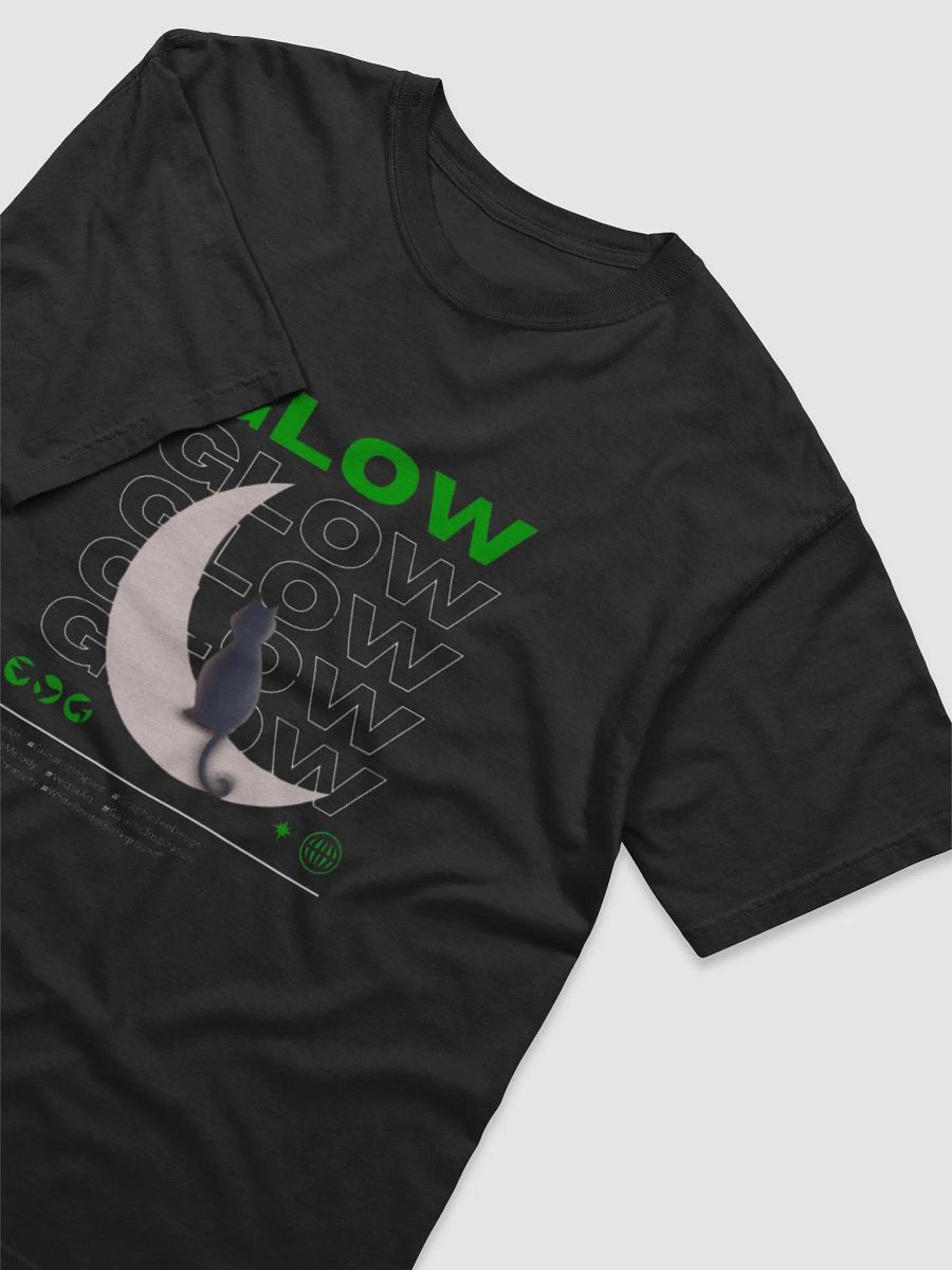 Cat Moon Glow T-shirt product image (3)