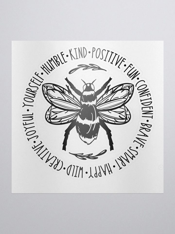 Bee humble stickers product image (1)