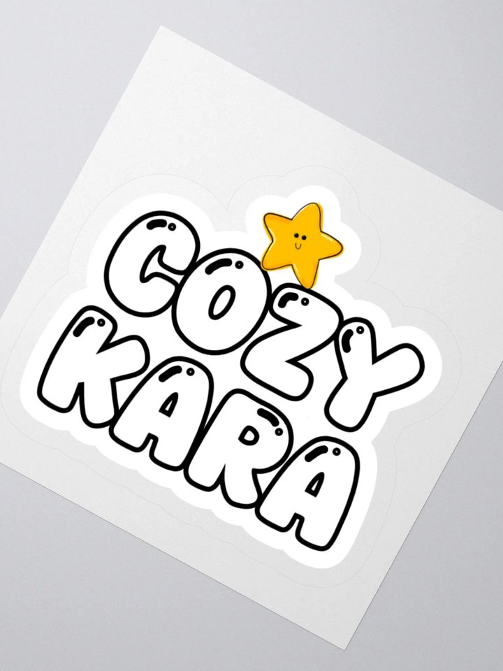 Cozy Kara Star sticker product image (2)