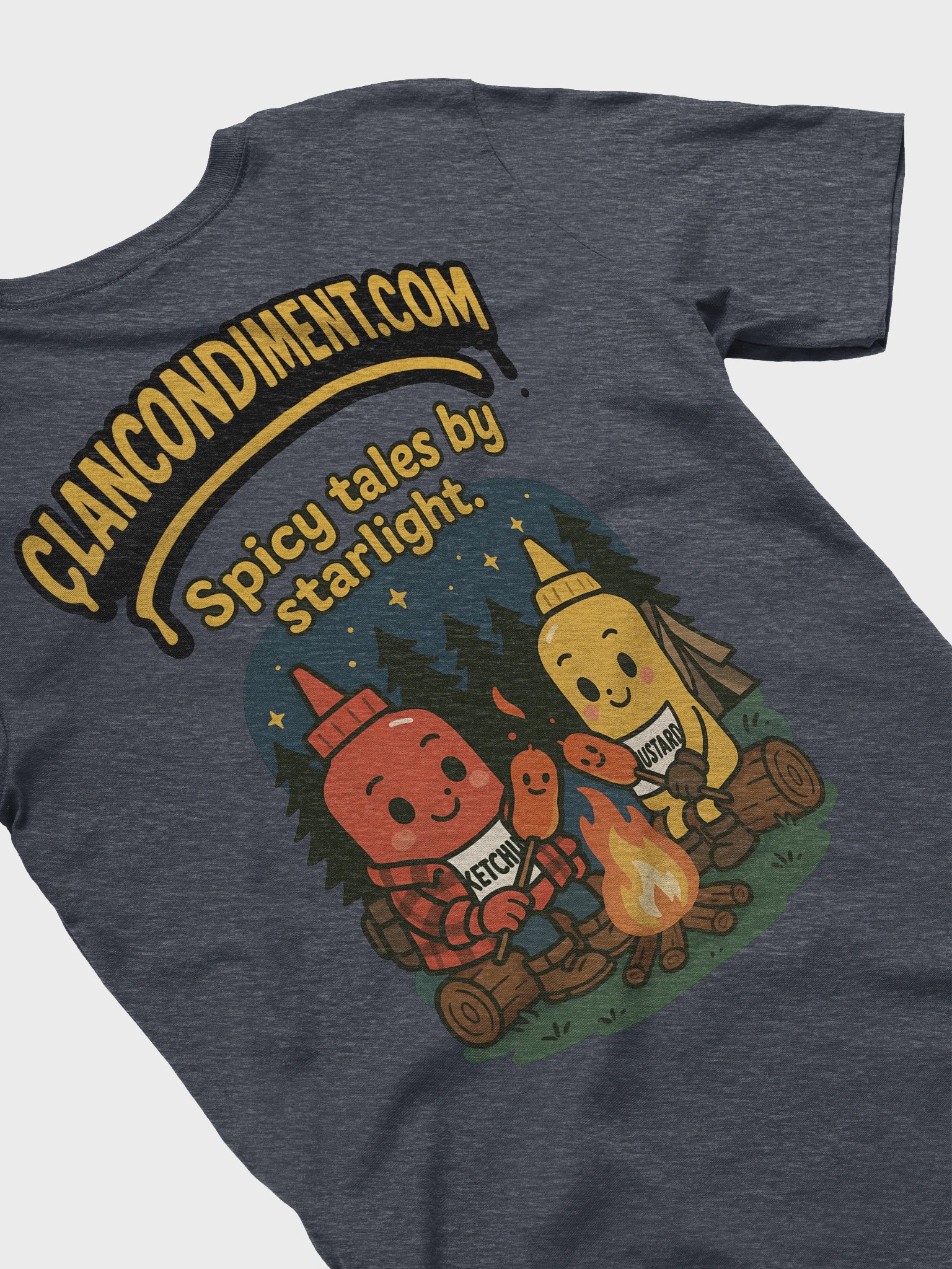 Spicy Tales by Starlight Tee | Campfire Chaos, Condiment Style product image (1)