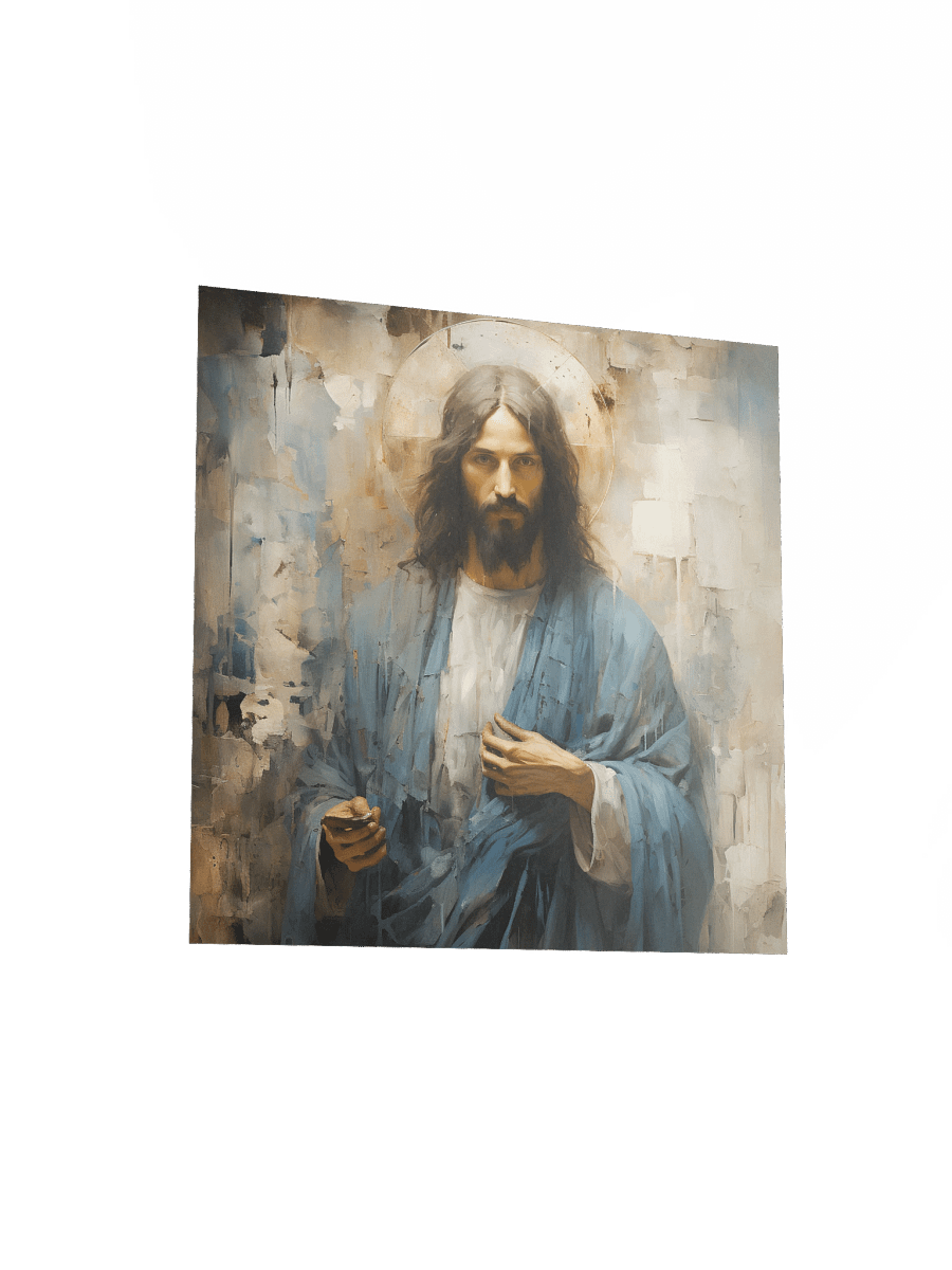Jesus Christ Inspirational Wall Art Poster | Divine Portrait for Home & Church Decor product image (12)
