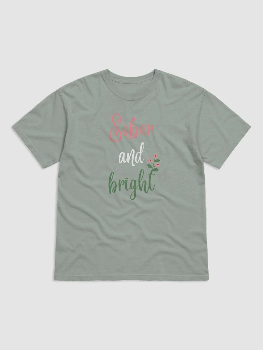 Sober & Bright - Sobriety Merry Christmas T-Shirt product image (4)