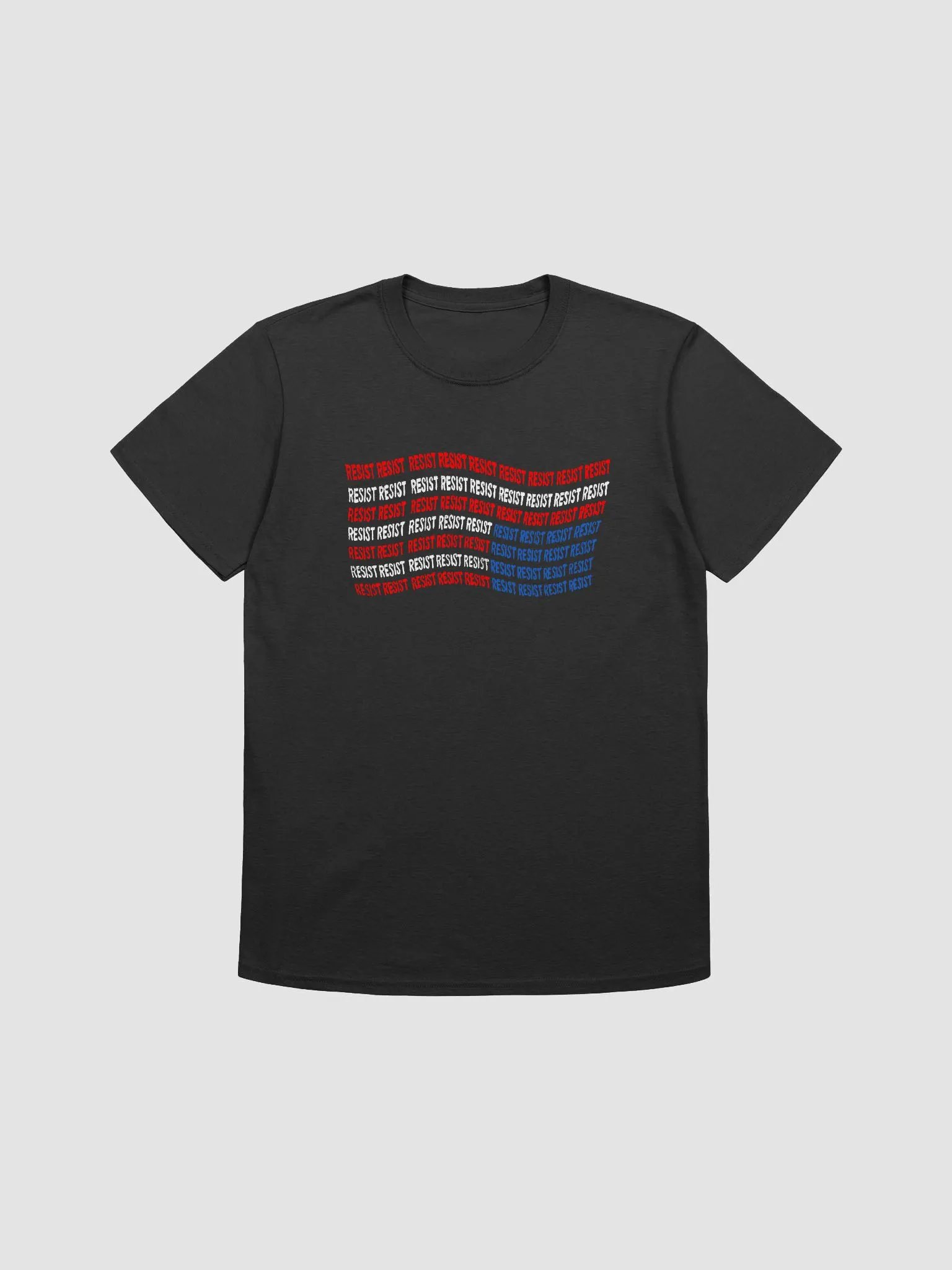 Resist Upside Down Flag Gildan 64000 Unisex T-Shirt product image (1)