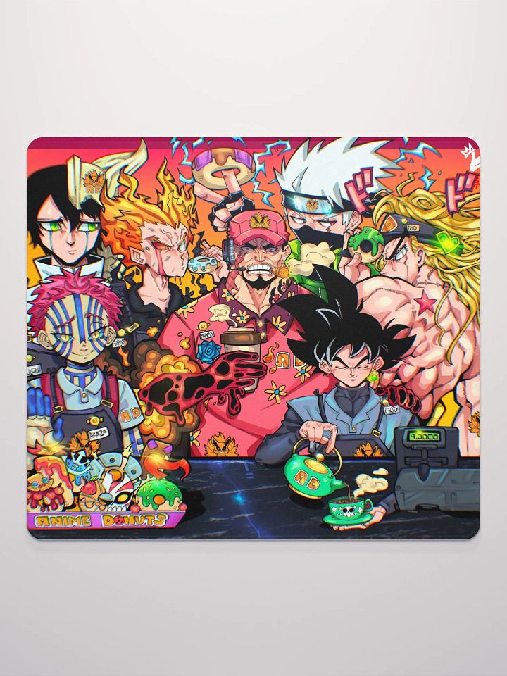Anime Donuts Gaming Mousepad product image (2)