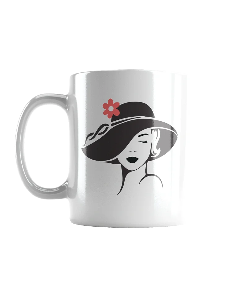 Mysterious Elegance White Glossy Mug product image (2)