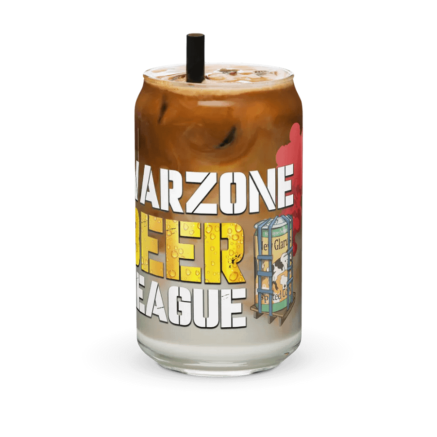 Warzone Beer League (Beer Loadout) - Can Shaped Glass product image (6)