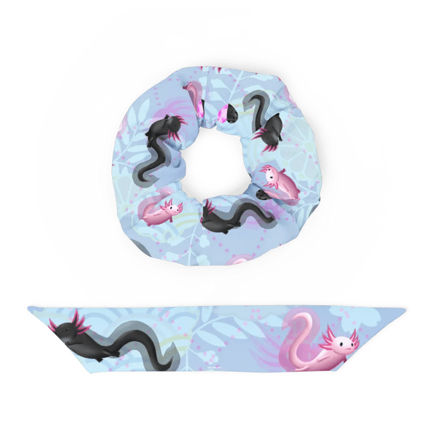 Axolotl All-Over Print Scrunchie product image (4)