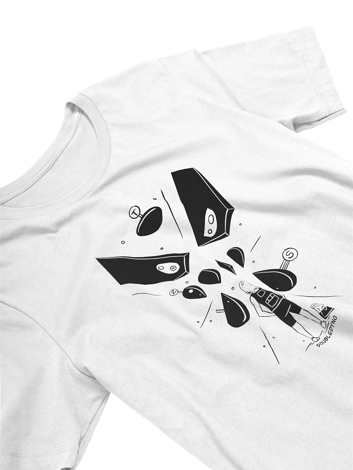 Comp boulder rock climbing T-shirt product image (2)
