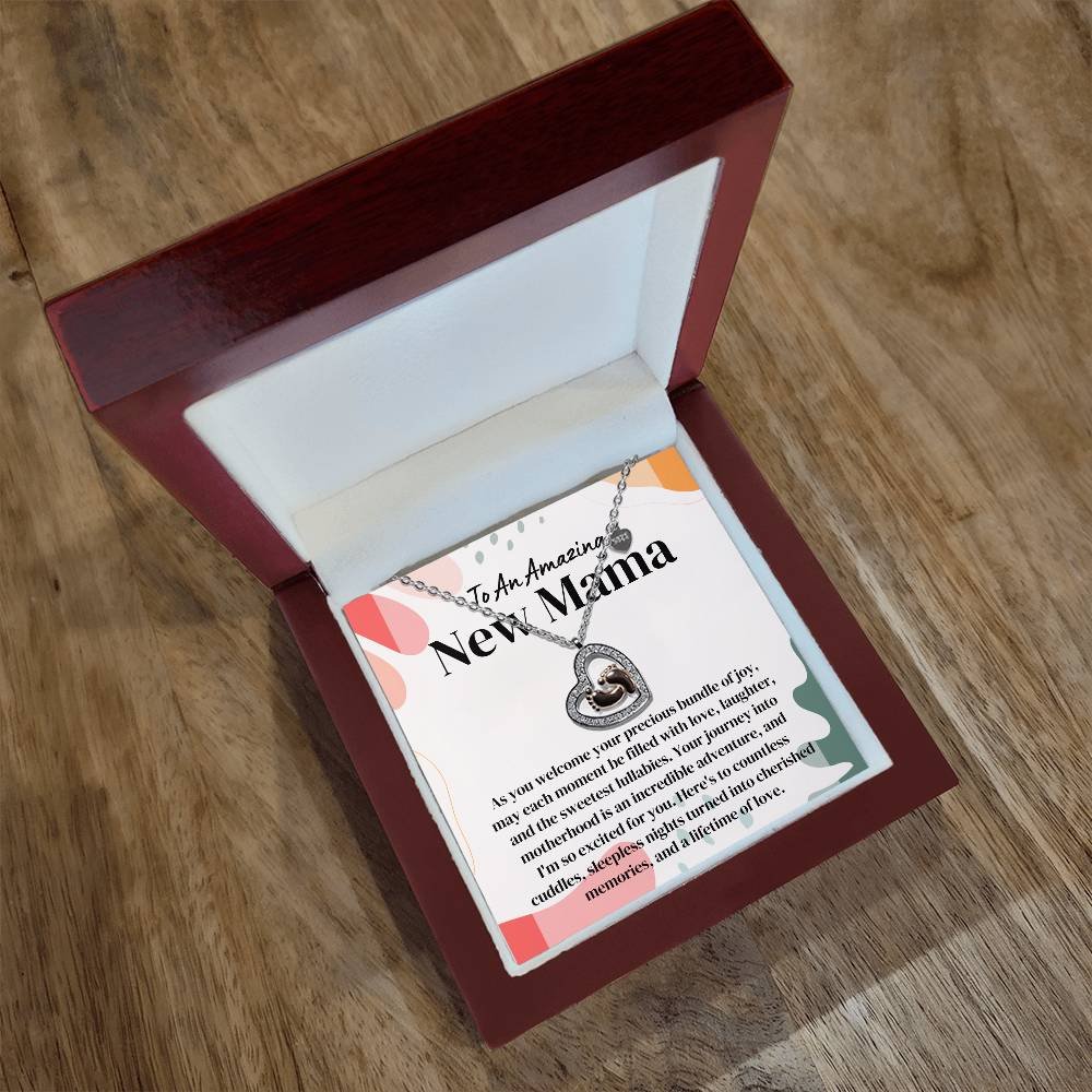 New Mama Baby Feet Necklace - Lifetime Of Love product image (3)