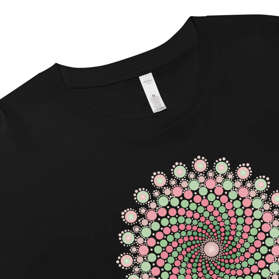 Green and Pink Mandala Crop Top product image (4)
