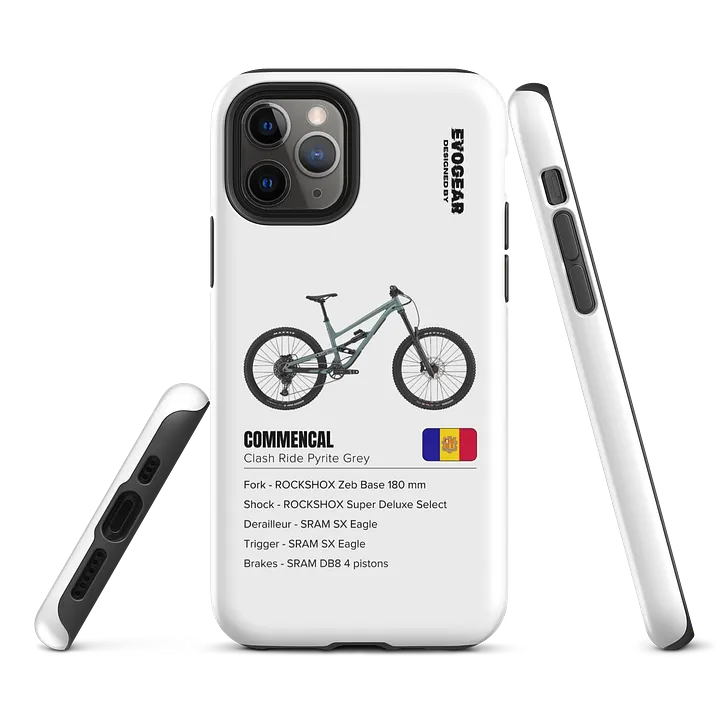 White Clash Ride iPhone Case product image (3)