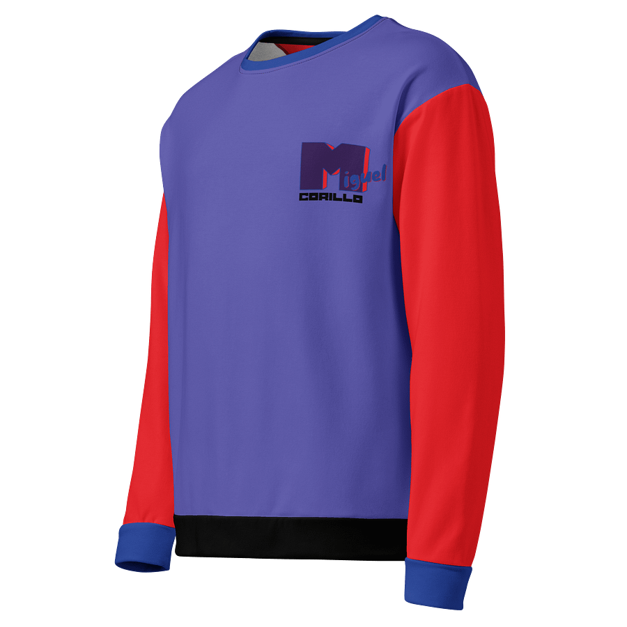 Retro Music Color Block Crewneck product image (3)