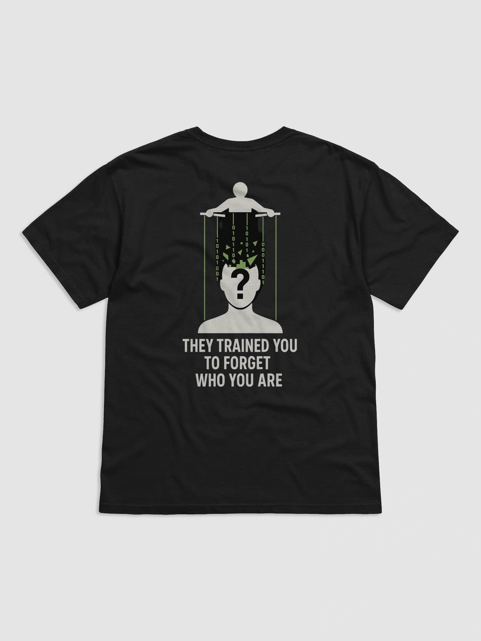 They Trained you to forget who you are T-Shirt B product image (27)