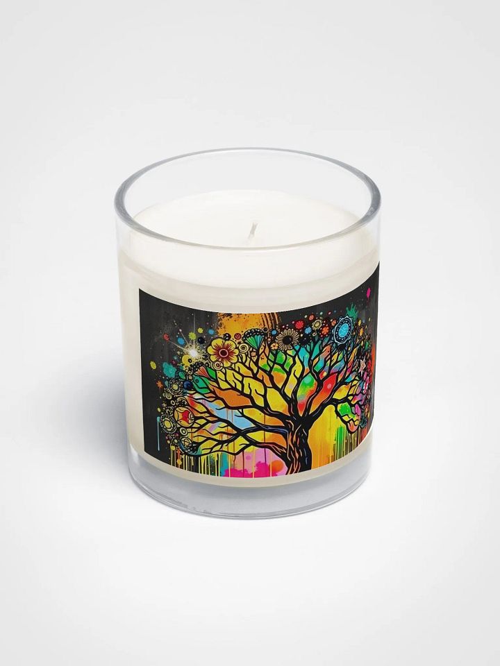 Whimsical Tree of life Soy Wax Candle product image (2)