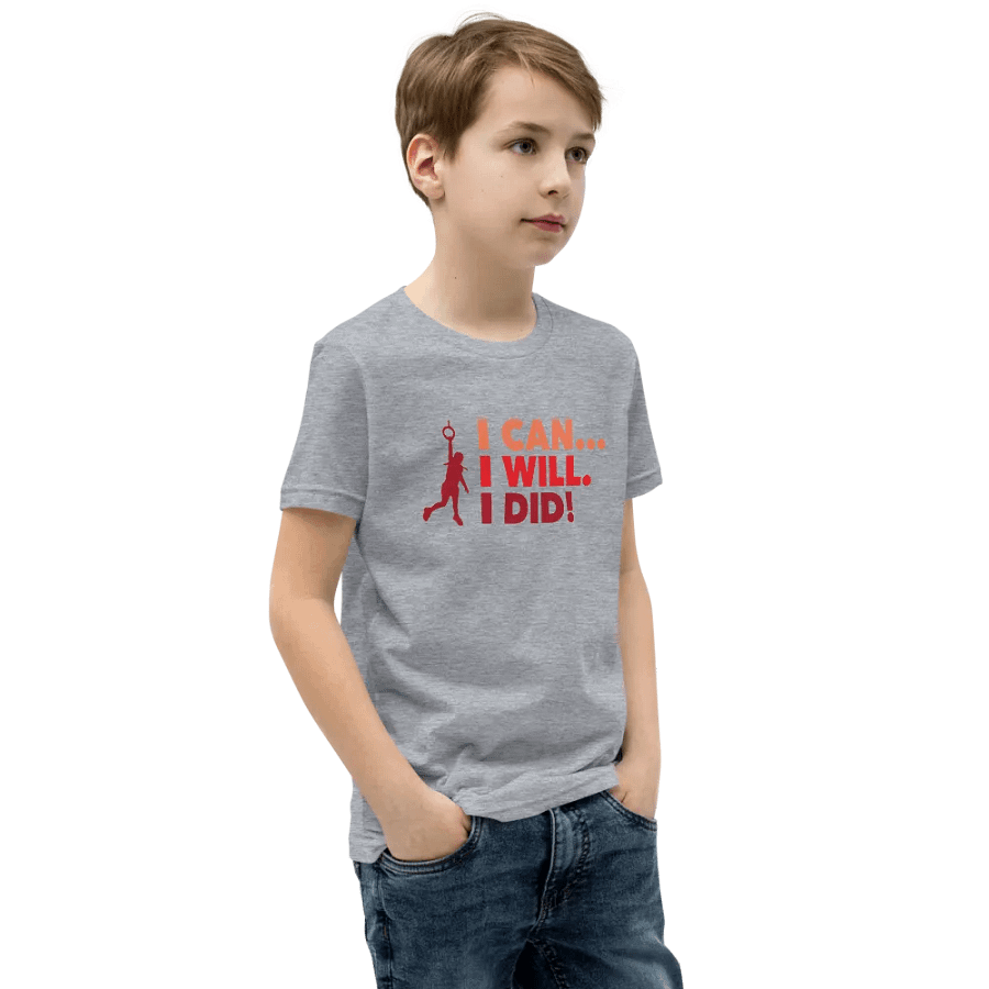 I Can... I Will. I Did! Orange Kids Tee product image (4)