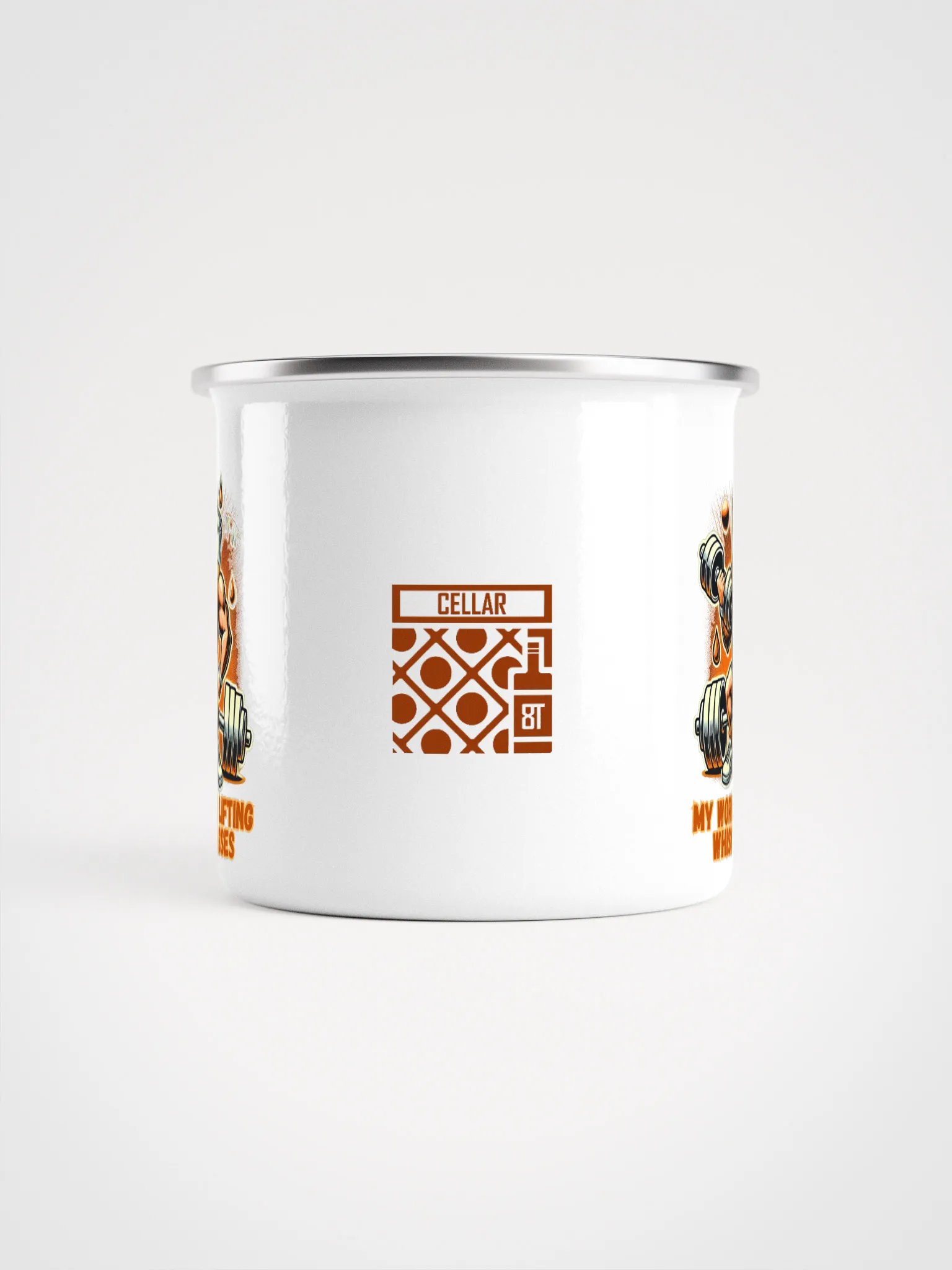 Cellar 8T Whisky - Workout - Enamel Mug product image (2)