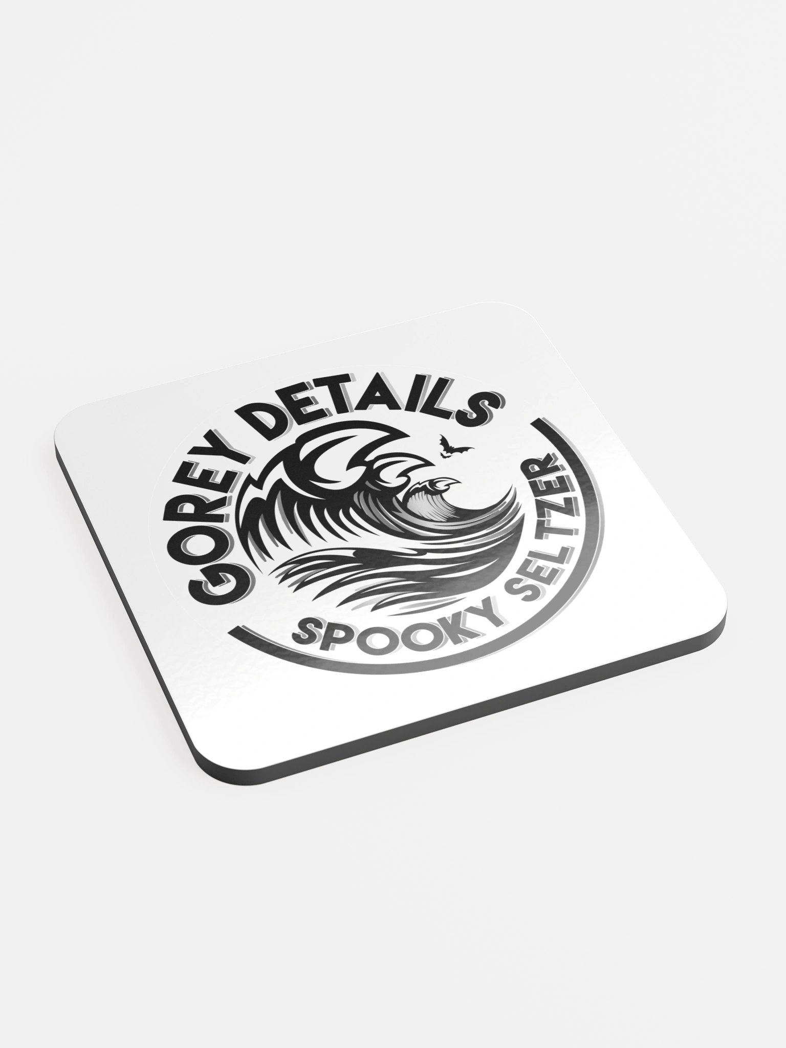 Spooky Seltzer - Glossed Cork Coaster product image (2)