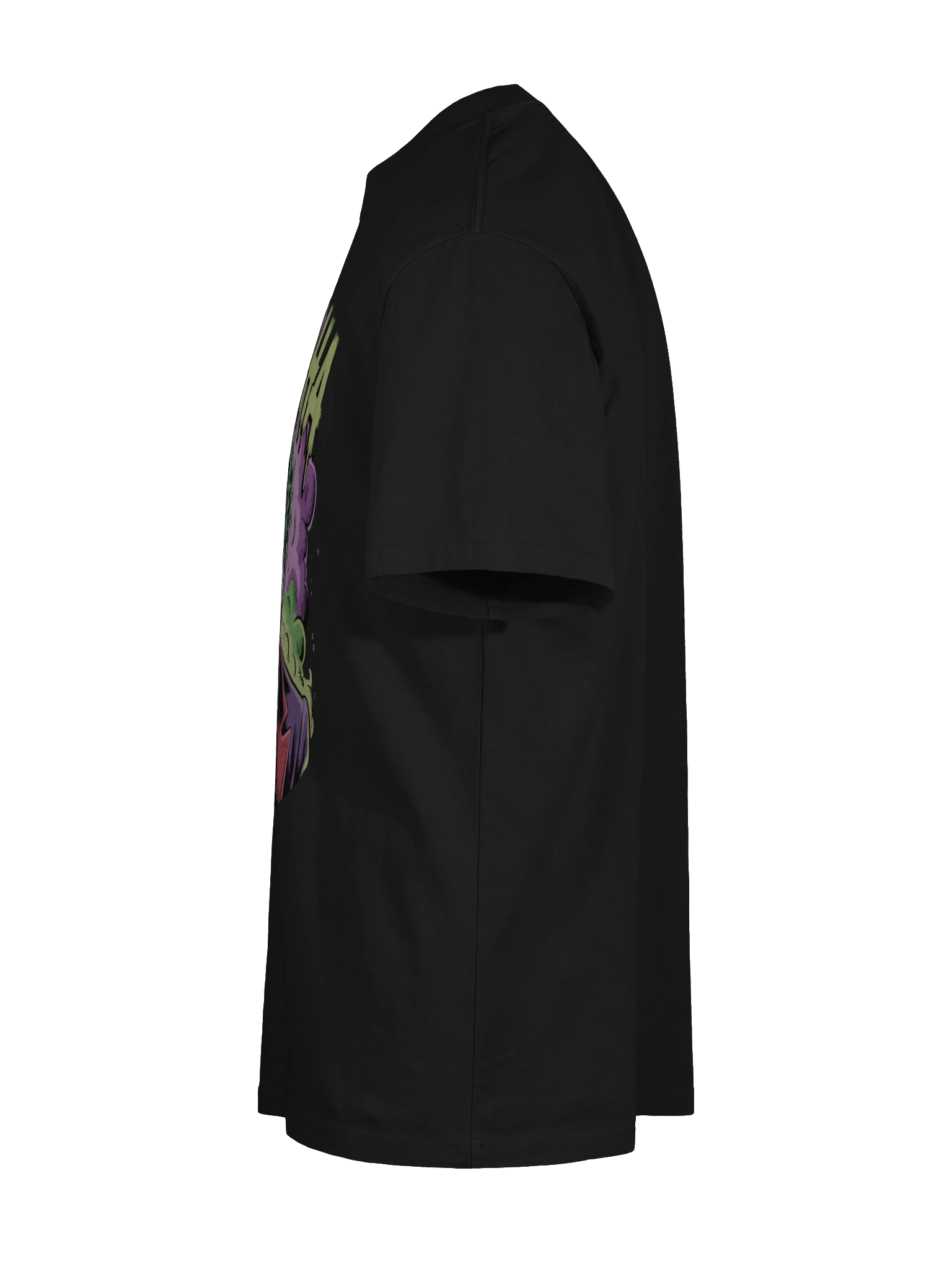 Eternal Echoes: The Joker's Phantom Cackle Oversized Faded T-Shirt product image (10)