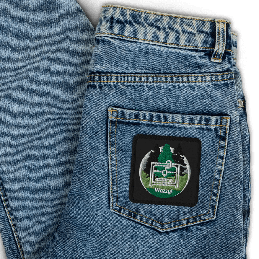WazzyI Eco-Friendly Embroidered Patches product image (3)