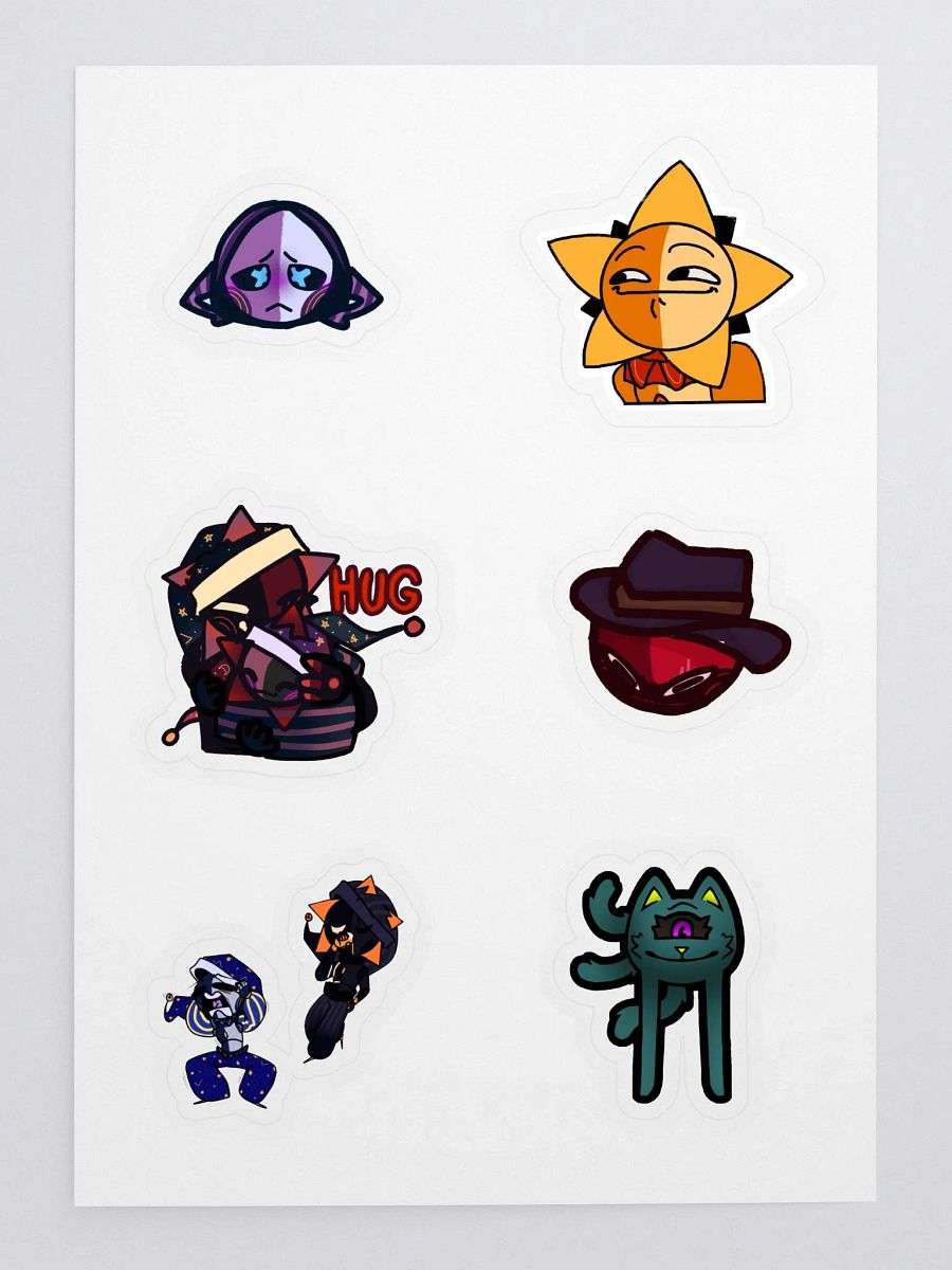 TCV Sticker Sheet 1 product image (3)