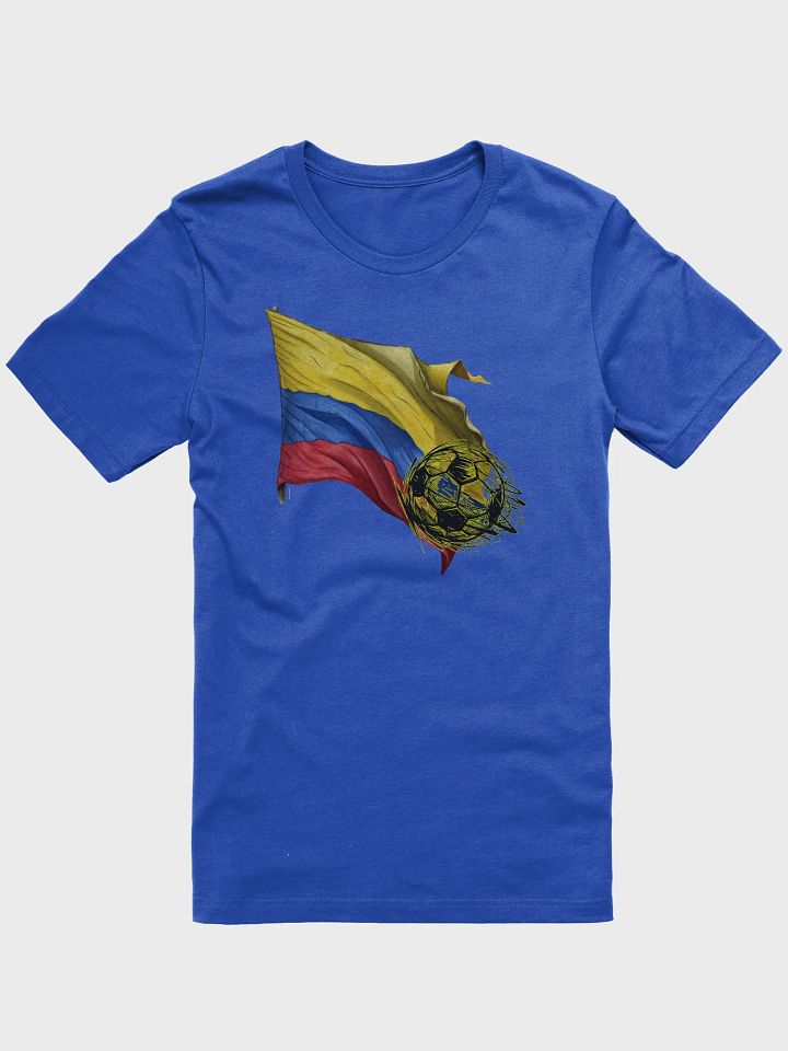 Colombian Flag Soccer Ball T-Shirt product image (54)