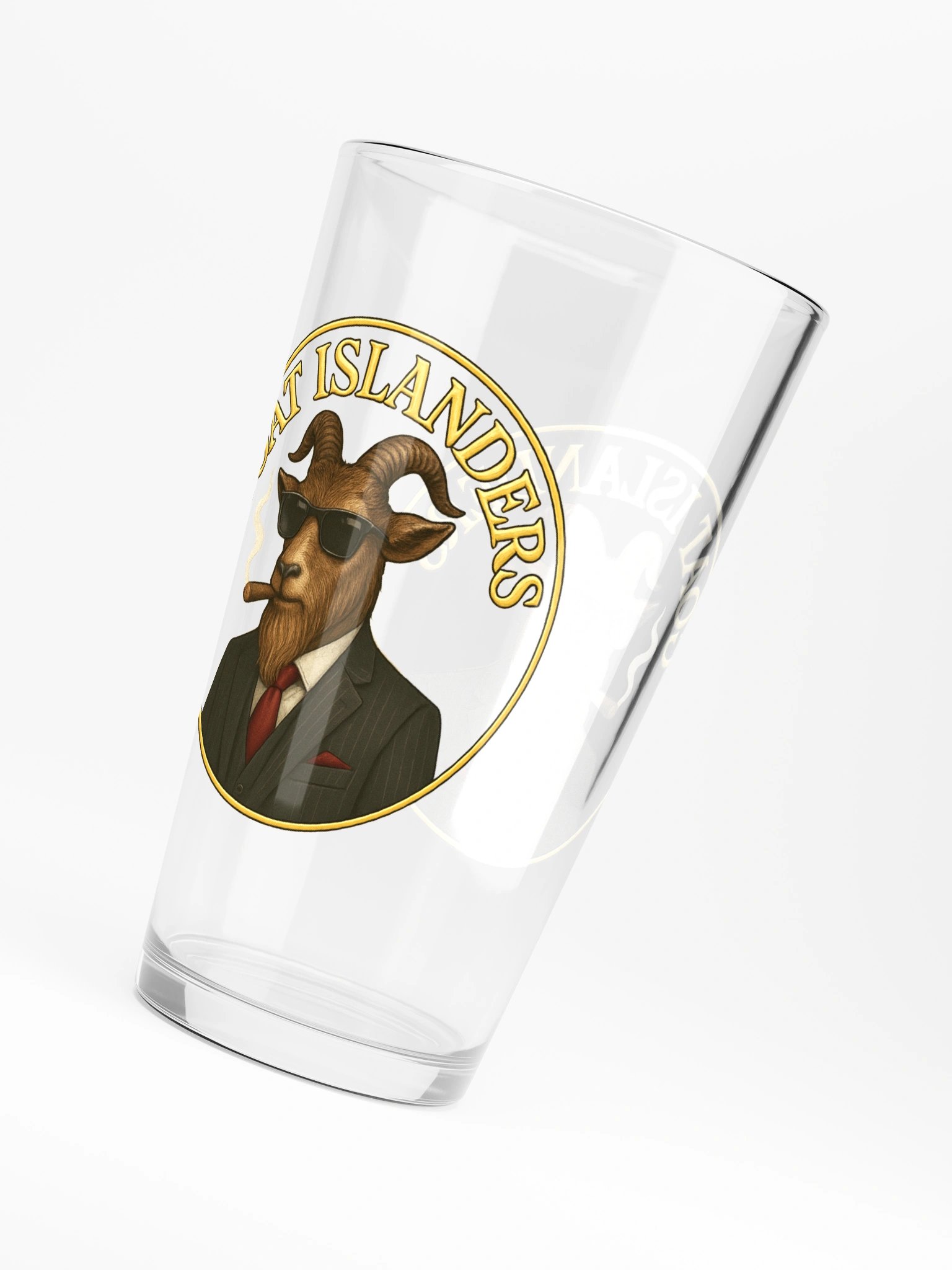 Goat Islanders Pint Glass product image (2)
