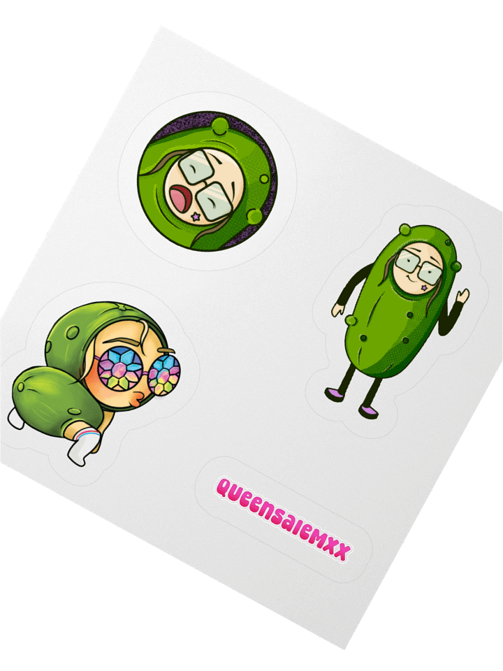 Salem pickle stickers product image (5)