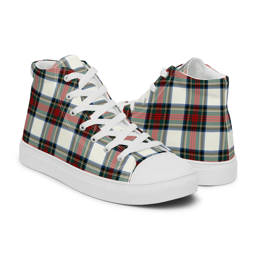 Stewart Dress Tartan Women's Hi-Top Shoes product image (2)