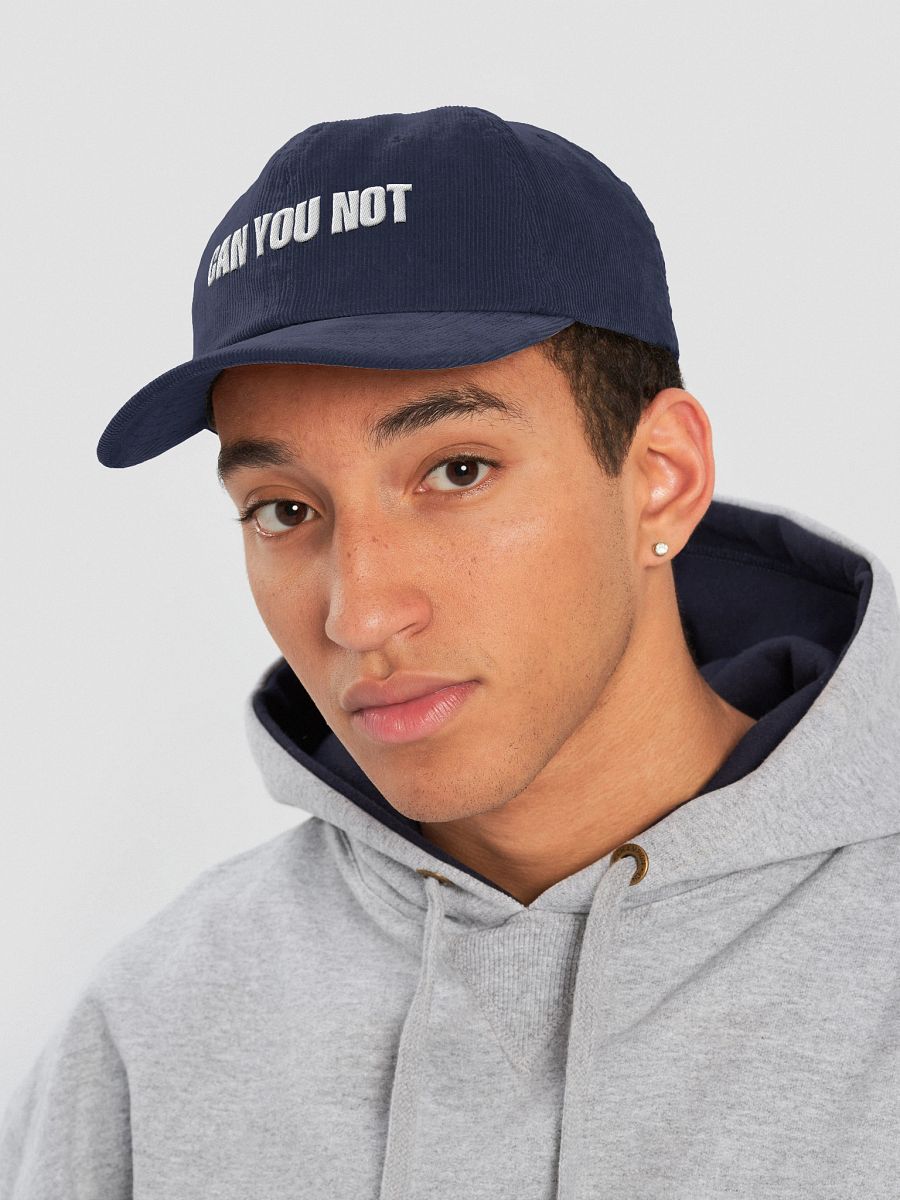 CAN YOU NOT Corduroy Hat product image (4)