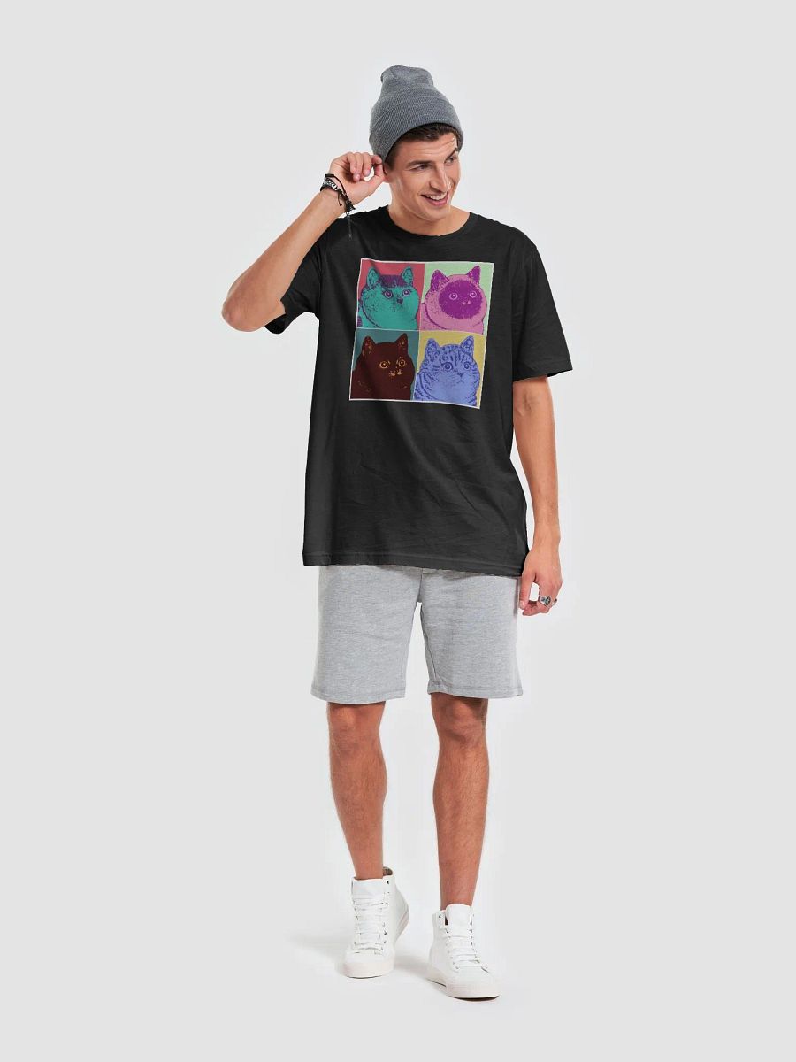 Cat x4 (supersoft T's, unisex) product image (6)