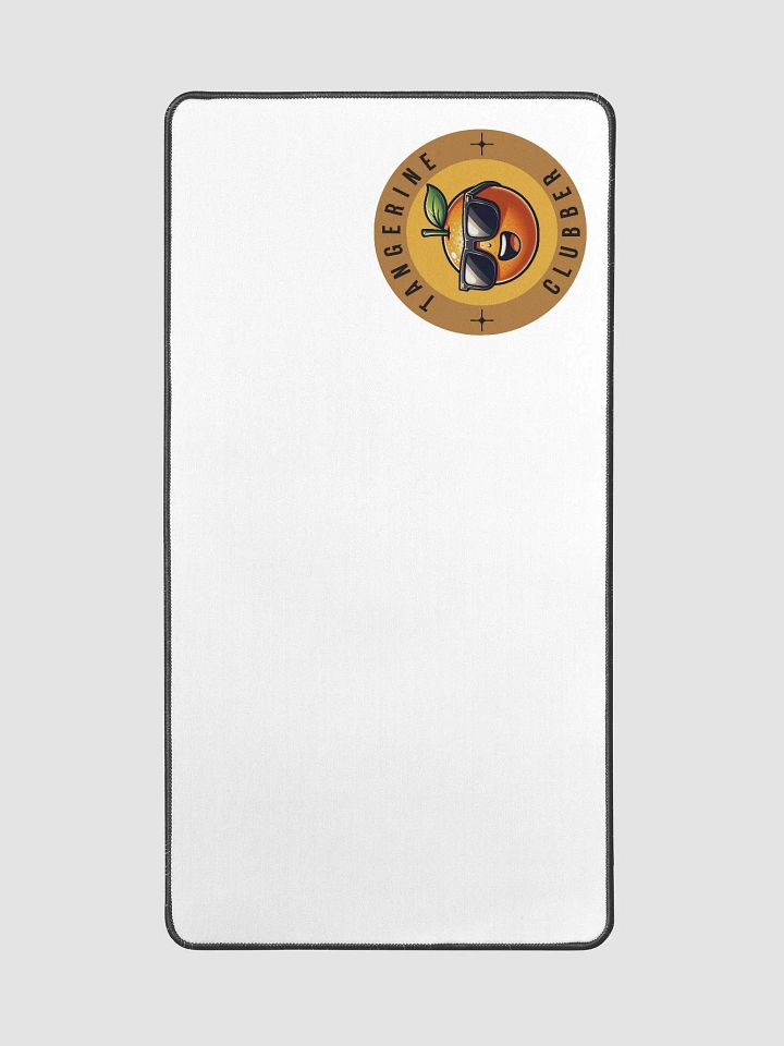 Tangerine Clubber Desk Mat 15.5