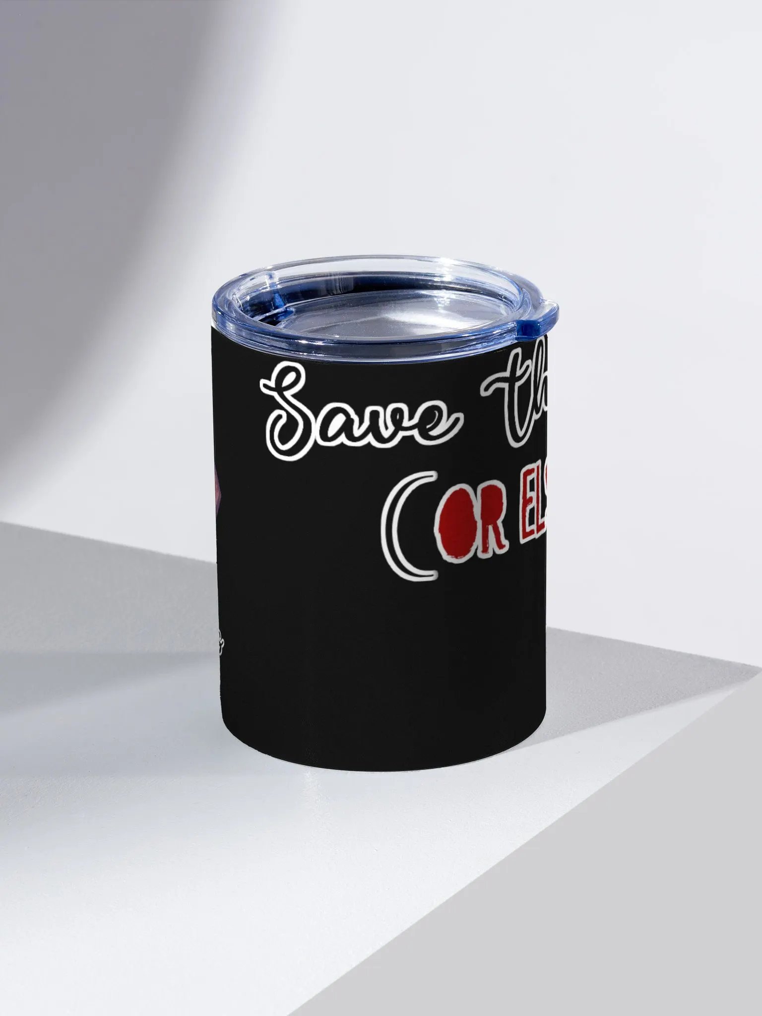 SAVE THE BEES OR ELSE To go Mug! product image (1)
