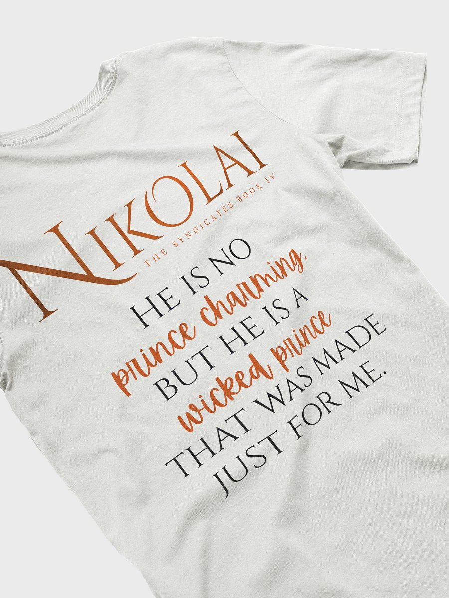 Nikolai wicked prince t-shirt product image (4)