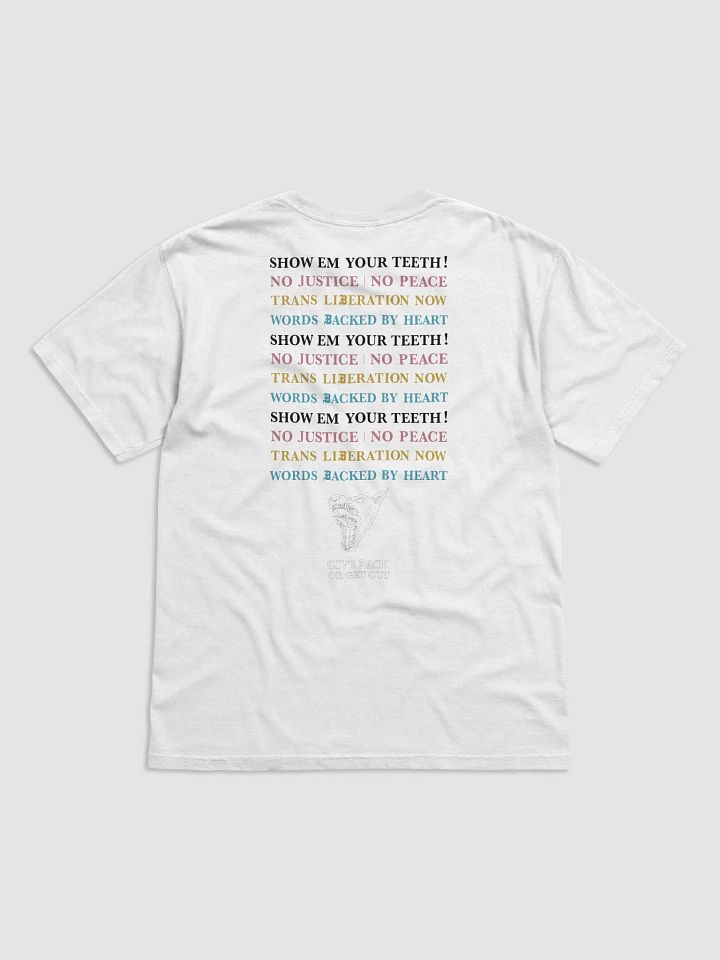 Sharp Teeth, Sharp Words shirt 1 product image (2)