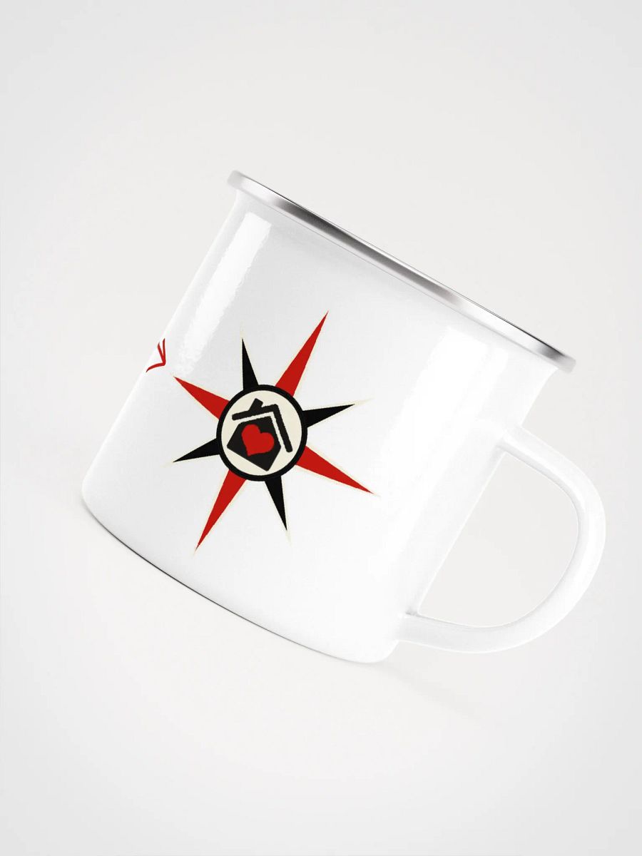 No Matter Where I Go I Always Come Home To You Enamel Camp Mug product image (5)