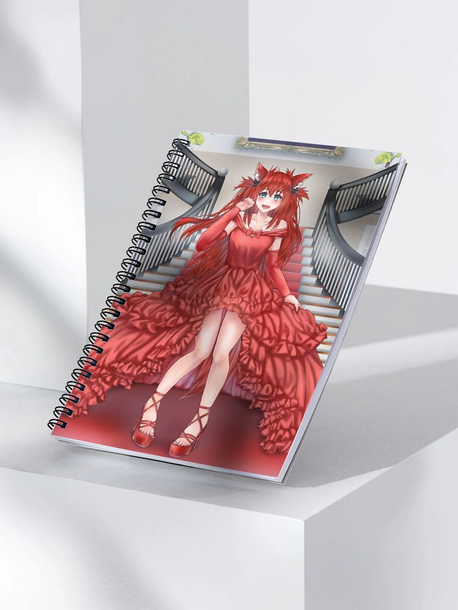 Oldschool KitsuAisu's Spiral Notebook product image (3)