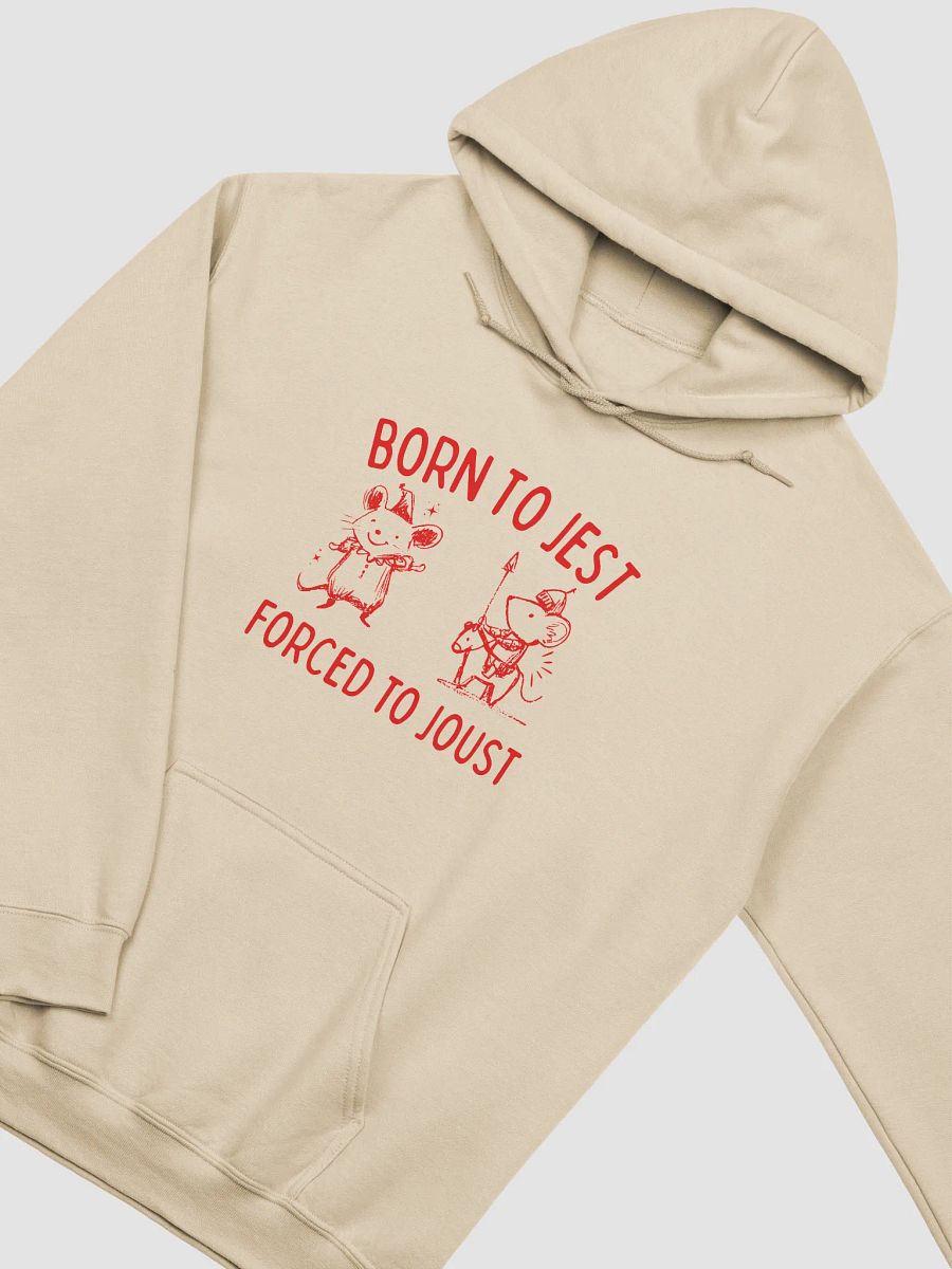Born to jest forced to joust Hoodie product image (2)