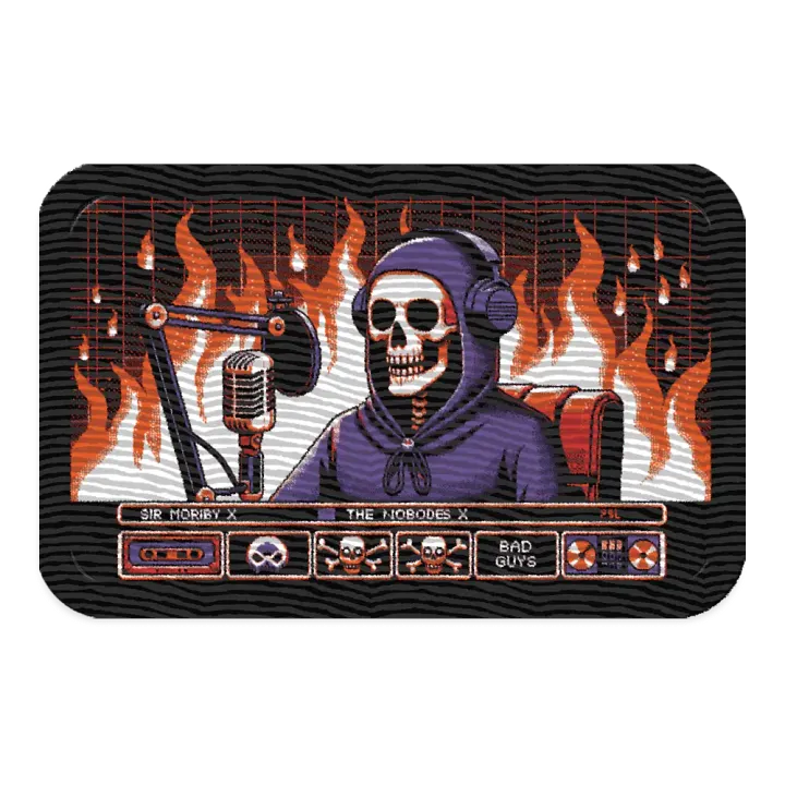 Morbid Embroidered Rectangle Patch product image (1)