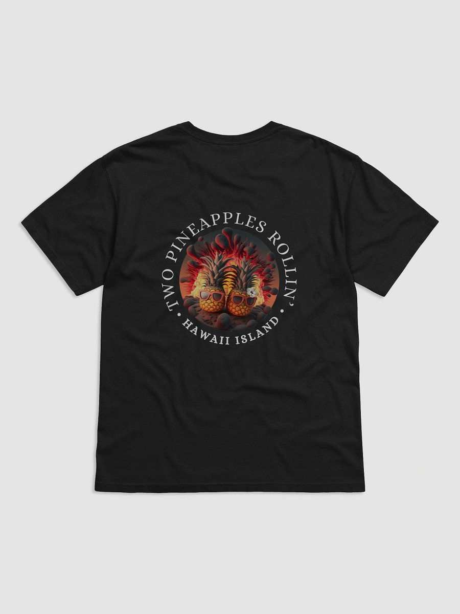 "2P's Rollin' Hawaii" Lava Logo Heavyweight Relaxed Fit T-Shirt (Dark Colors) product image (2)