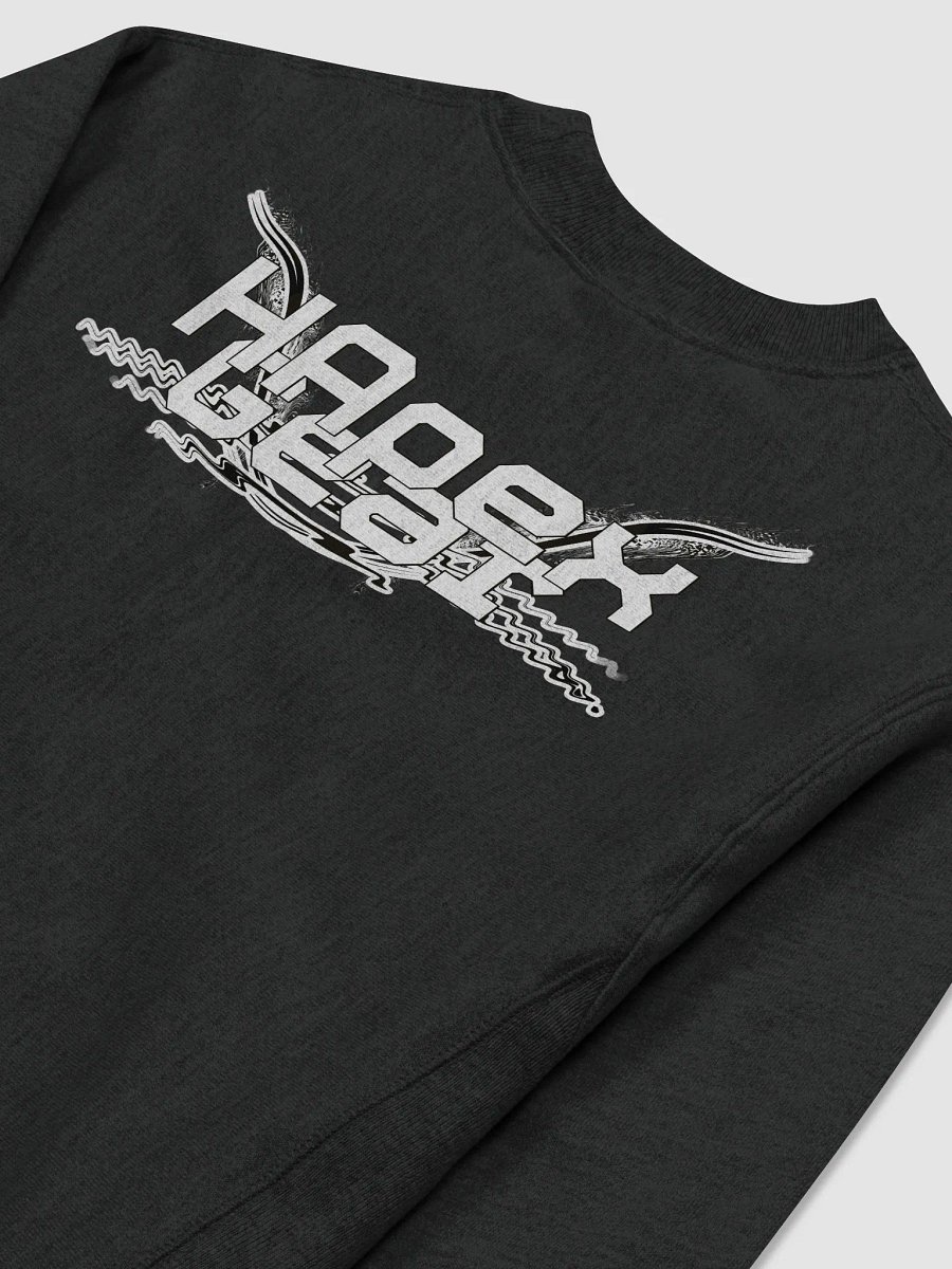 Cotton Max Sweatshirt - White HApex Gear Black Logo product image (4)