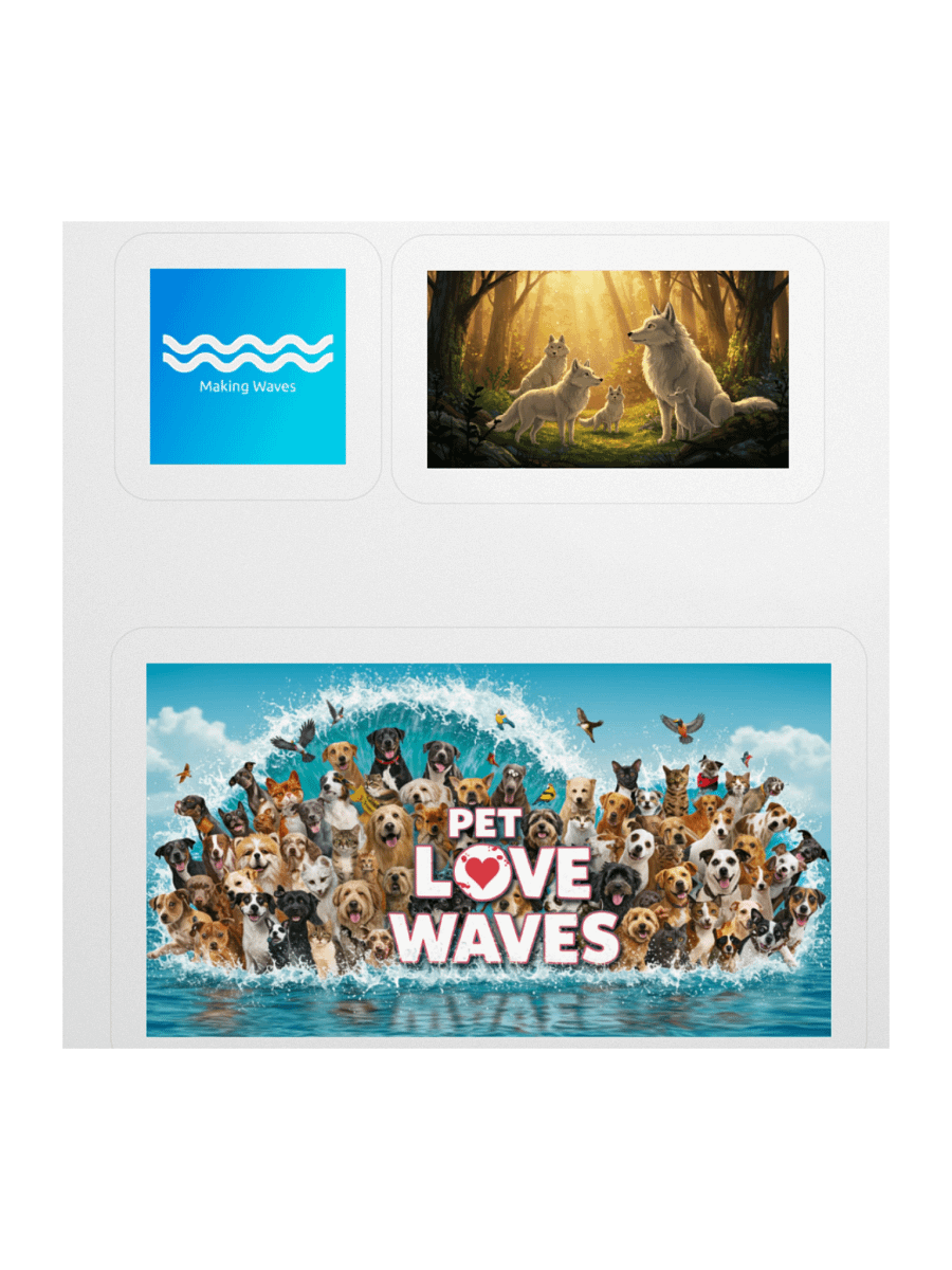 Wild Waves Sticker Pack product image (3)