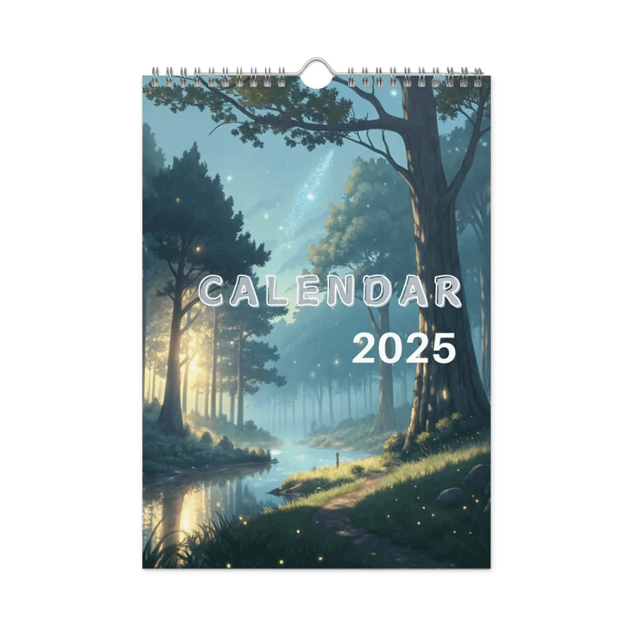 MAGICAL ANIME SEASONS WALL CALENDAR 2025 product image (3)