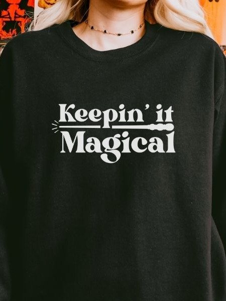 Be Magical Cozy Fall Minimalist Sweatshirt product image (10)