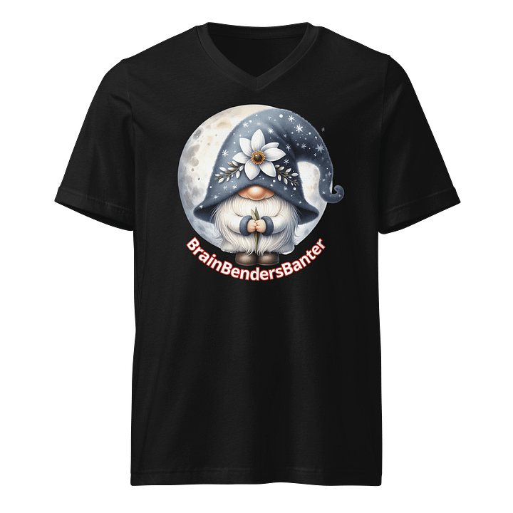 Moonlit Gnome V-Neck Tee product image (1)