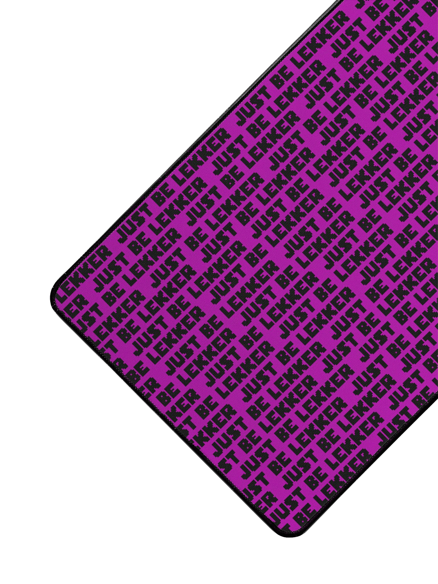 Smithology - "Just Be Lekker" Purple/Black Gaming Mousepad product image (3)